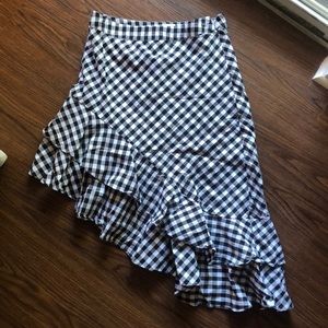 Check Plaid Skirt